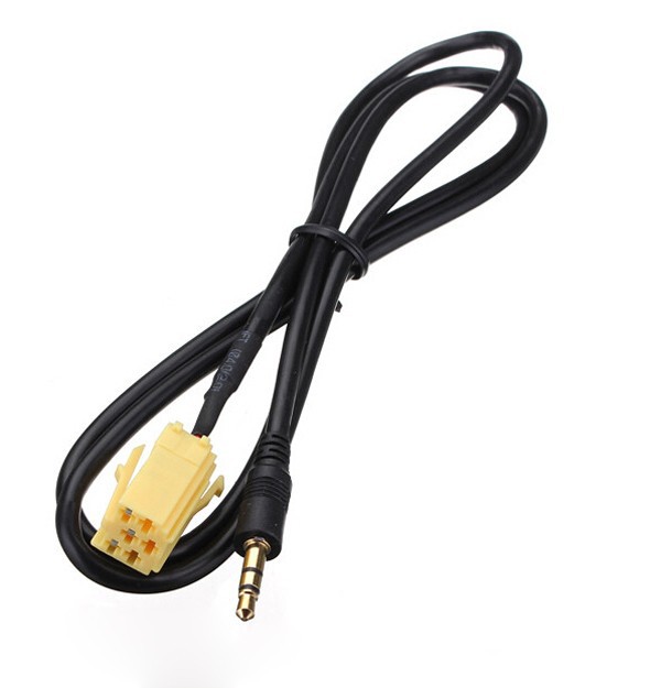 Male 3.5mm Audio Aux Cable for Fiat 
