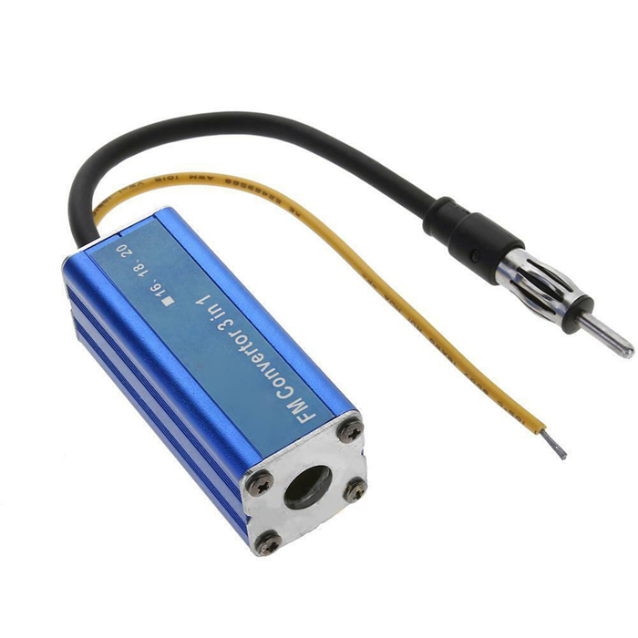 Car Auto Stereo Antenna FM Radio Band Frequency Converter