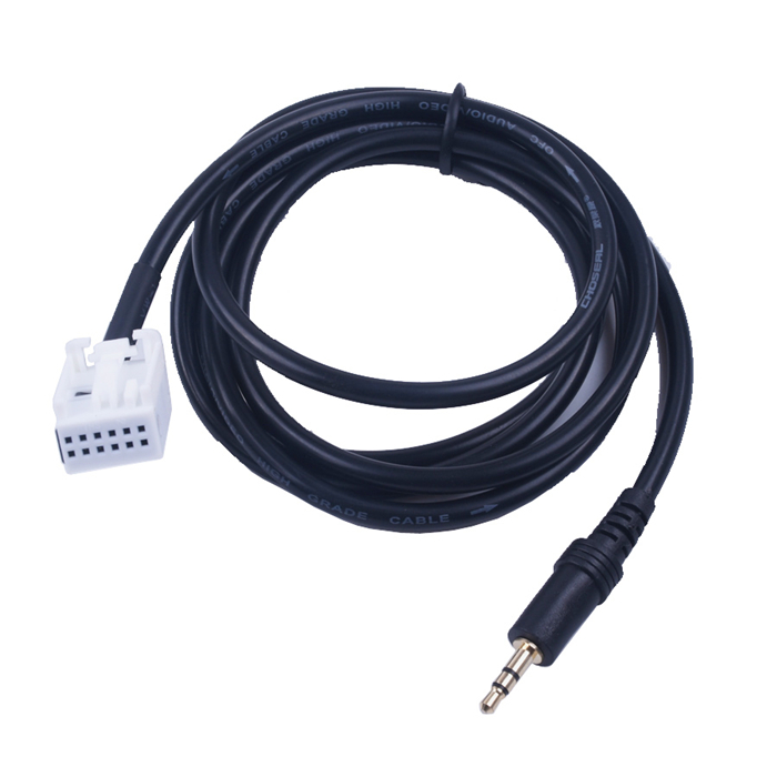 VW 12Pin Audio Aux Cable Adapter 