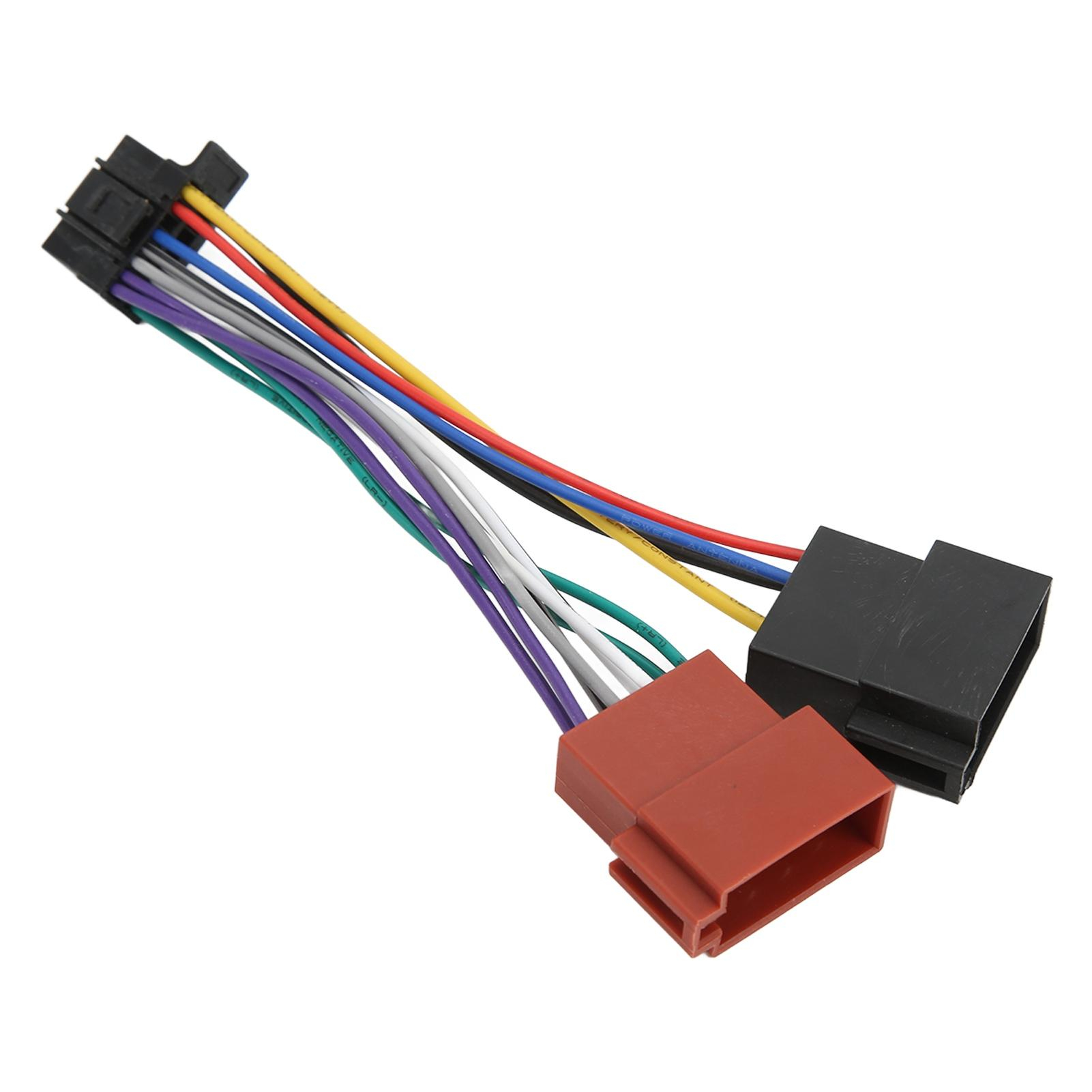 For Sony for JVC New Radio ISO Harness Adapter 