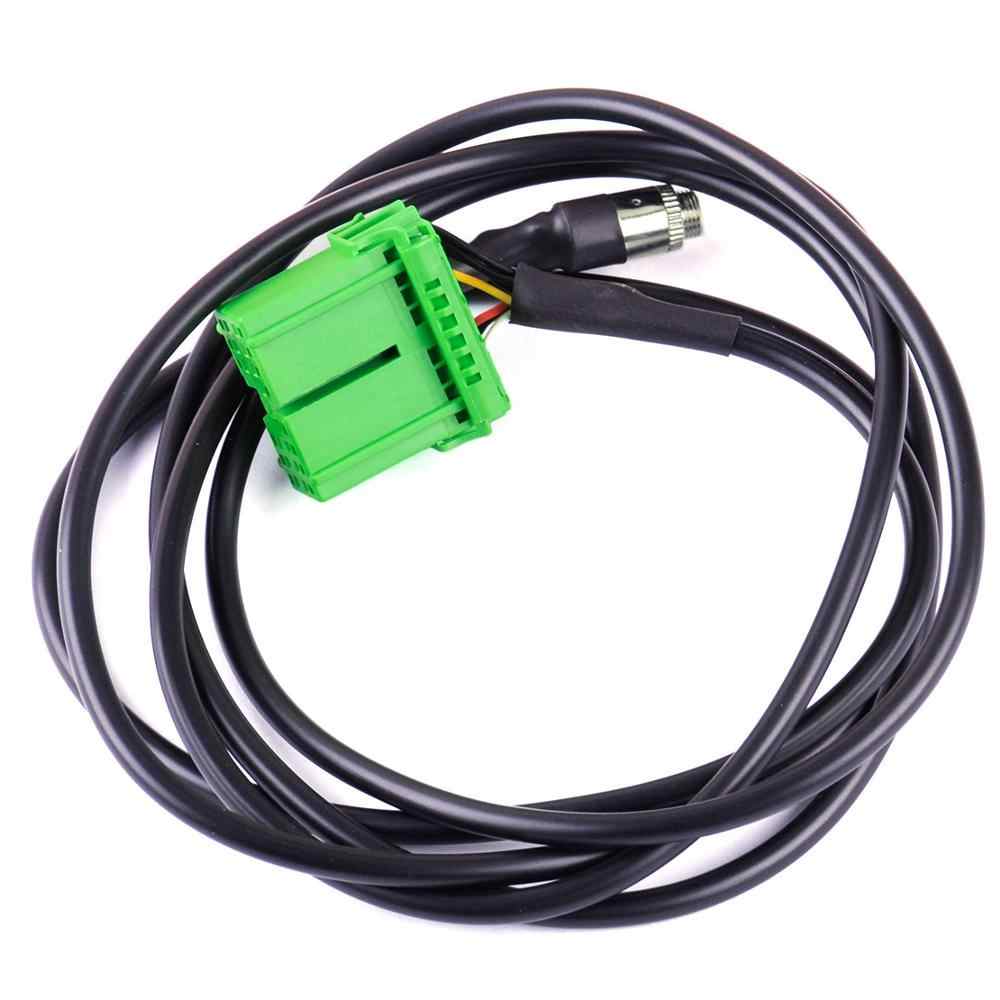  Honda  Acura 14Pin Audio Female 3.5mm Aux Cable Green Connector