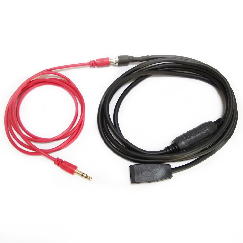 BMW E46 10Pin Audio Aux In Cable  Adapter - Female 3.5mm with Extension Cable