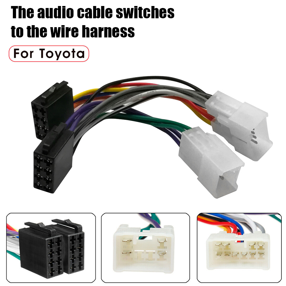 Toyota Camry Corolla Radio ISO Wire Harness 